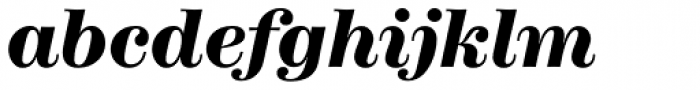 Hercules Medium Bold Italic Font LOWERCASE