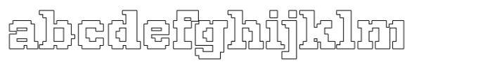 Hercules Pixel Font Outline FONT