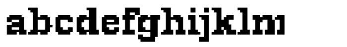 Hercules Pixel Font Regular FONT