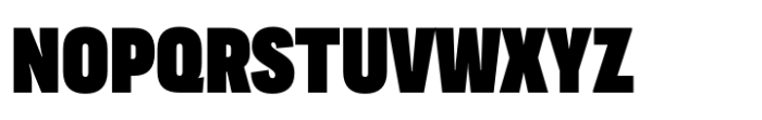 Herd Extra Black Font UPPERCASE