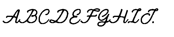 Herilego Sites Font UPPERCASE