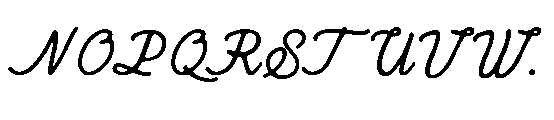 Herilego Sites Font UPPERCASE