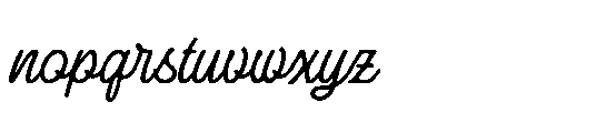 Herilego Sites Font LOWERCASE