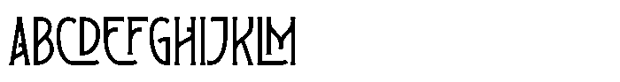 Heritager Regular Font UPPERCASE