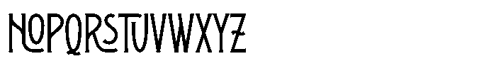 Heritager Regular Font UPPERCASE