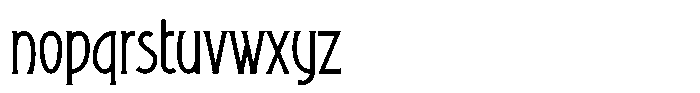 Heritager Regular Font LOWERCASE