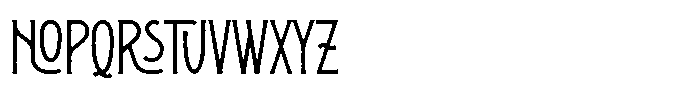 Heritager Rough Font UPPERCASE