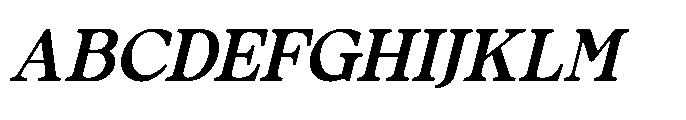 Heritale Aubrey Italic Font UPPERCASE