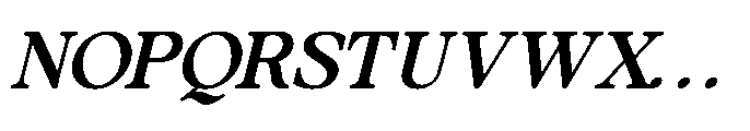 Heritale Aubrey Italic Font UPPERCASE