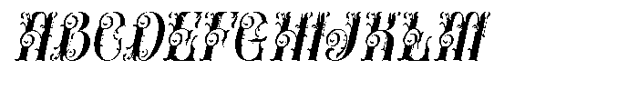 Heritangle Italic Font UPPERCASE
