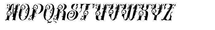 Heritangle Italic Font UPPERCASE