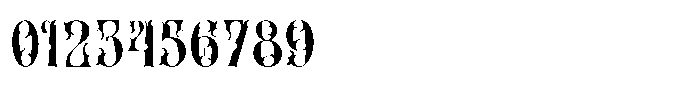 Heritangle Regular Font OTHER CHARS