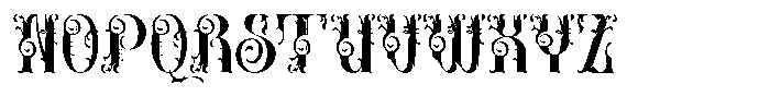 Heritangle Regular Font UPPERCASE