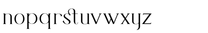 Herits Regular Font LOWERCASE