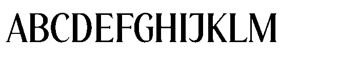 Herkey Slant Regular Font UPPERCASE