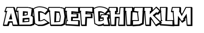 Herloit Shadow Font UPPERCASE