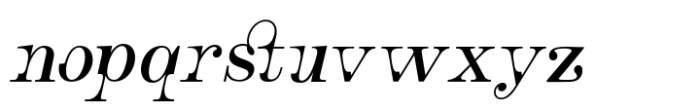 Herlyon Regular Font LOWERCASE