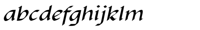 Hermainita Bold Italic Font LOWERCASE