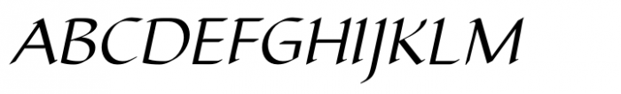 Hermainita Medium Italic Font UPPERCASE