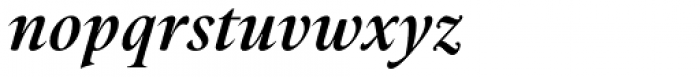 Hermann Bold Italic Font LOWERCASE