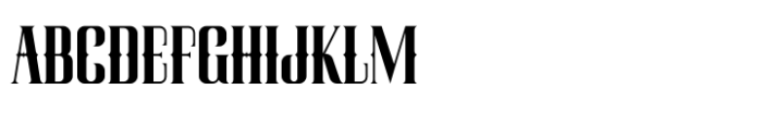 Hermatic Regular Font UPPERCASE