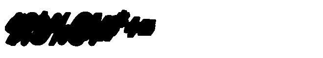 Hero Bump Extrude Font OTHER CHARS