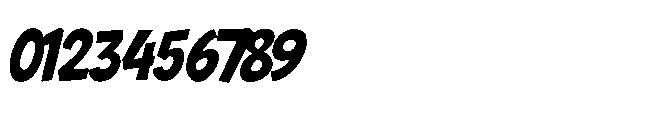 Hero Bump Regular Font OTHER CHARS
