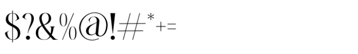 Heroic Brutal Regular Font OTHER CHARS