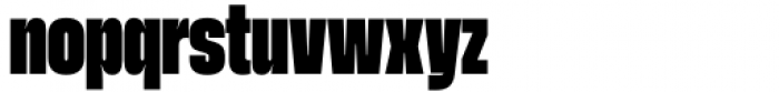 Herokid Extra Bold Condensed Font LOWERCASE