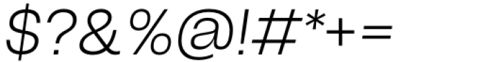 Herokid Light Italic Font OTHER CHARS