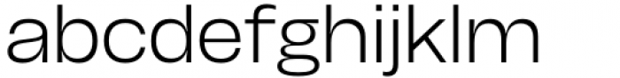 Herokid Light Wide Font LOWERCASE