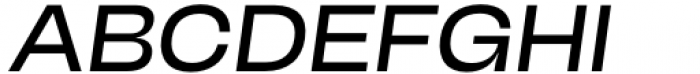 Herokid Regular Expanded Italic Font UPPERCASE