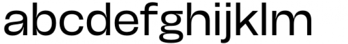 Herokid Regular Wide Font LOWERCASE