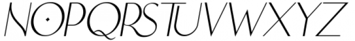 Heroliga Bold Italic Font UPPERCASE