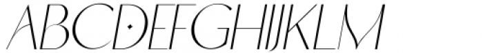 Heroliga Italic Font UPPERCASE