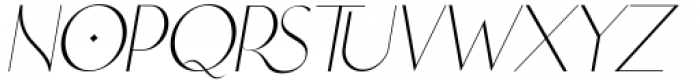 Heroliga Italic Font UPPERCASE