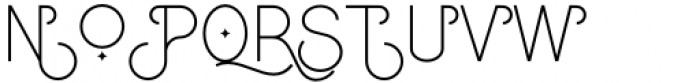Heroum Stylistic Font LOWERCASE