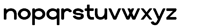 Heroxin Regular Font LOWERCASE