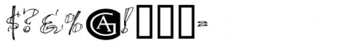 Herringbone Font OTHER CHARS