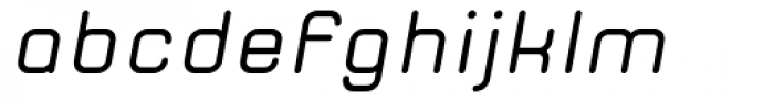 Herron Exp Italic Font LOWERCASE