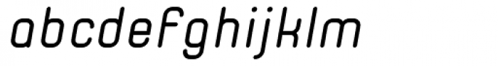 Herron Italic Font LOWERCASE