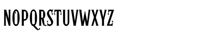Hertical Serif Regular Font UPPERCASE
