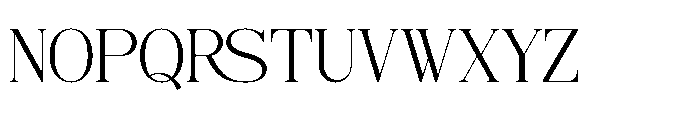Hesay Verso Regular Font UPPERCASE