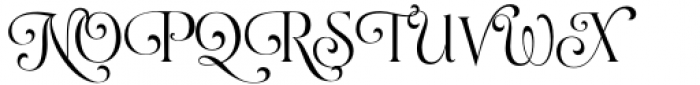 Heshanty Regular Font UPPERCASE