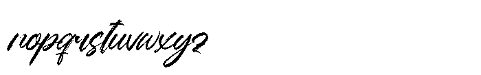 Hetwilones Font LOWERCASE
