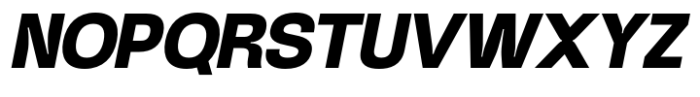 Heuvel Grotesk Black Italic Font UPPERCASE