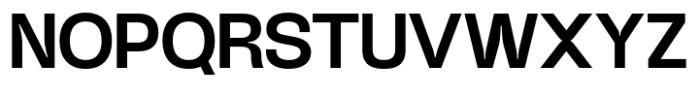 Heuvel Grotesk Bold Font UPPERCASE