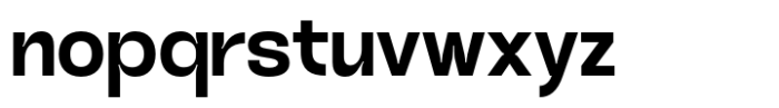 Heuvel Grotesk Bold Font LOWERCASE