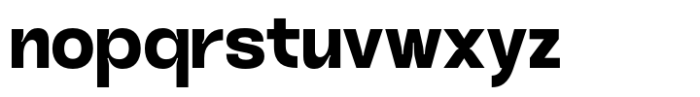 Heuvel Grotesk Extra Bold Font LOWERCASE