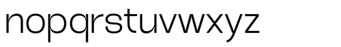 Heuvel Grotesk Light Font LOWERCASE